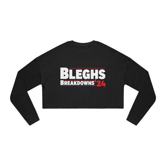 CAMPAIGN CROPPED SWEATSHIRT