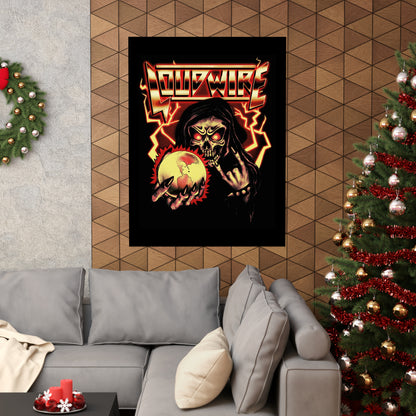 '80s METAL POSTERS (Gold)